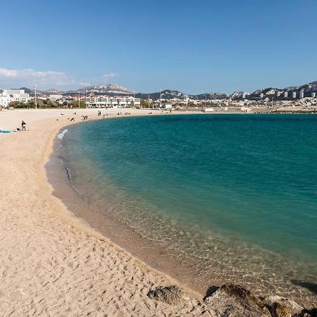 T2 Plage Prado-David, Parc Borely, Parking Privee Marseille Extérieur photo