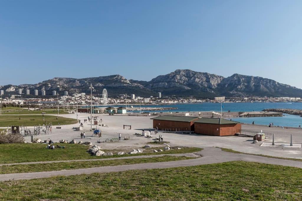 T2 Plage Prado-David, Parc Borely, Parking Privee Marseille Extérieur photo